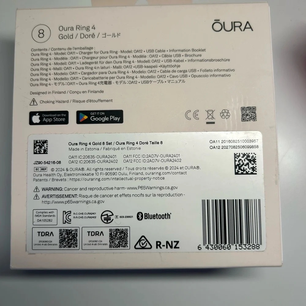 Oura Ring 4 Gold